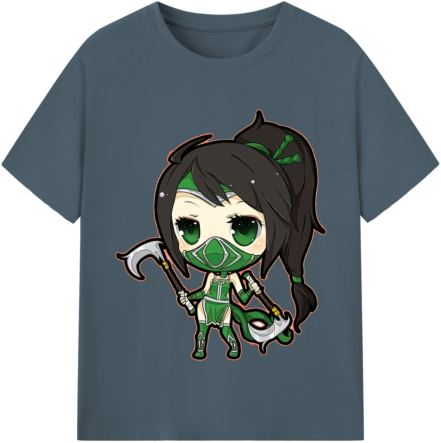 リーグ・オブ・レジェンド League of Legends LOL 綿100％半袖Tシャツ（フロントプリント）